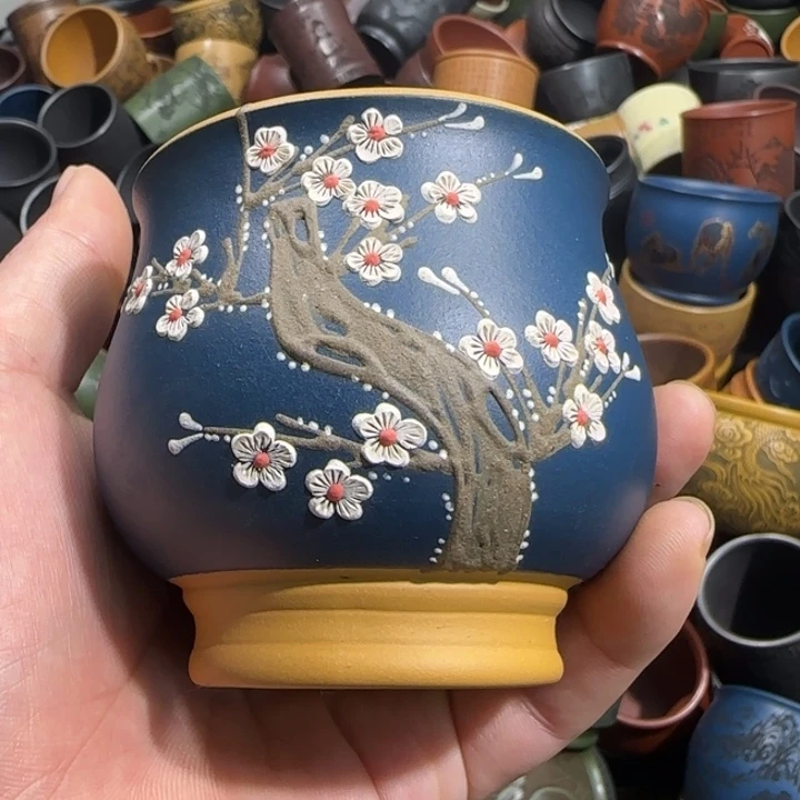 茶杯紫砂全手工制作工艺