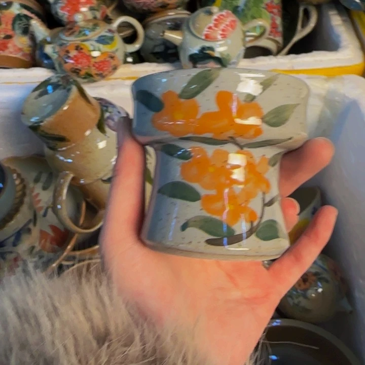 瓷片景德镇陶瓷手工手绘