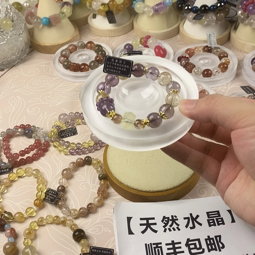 银S925镶嵌手链水晶