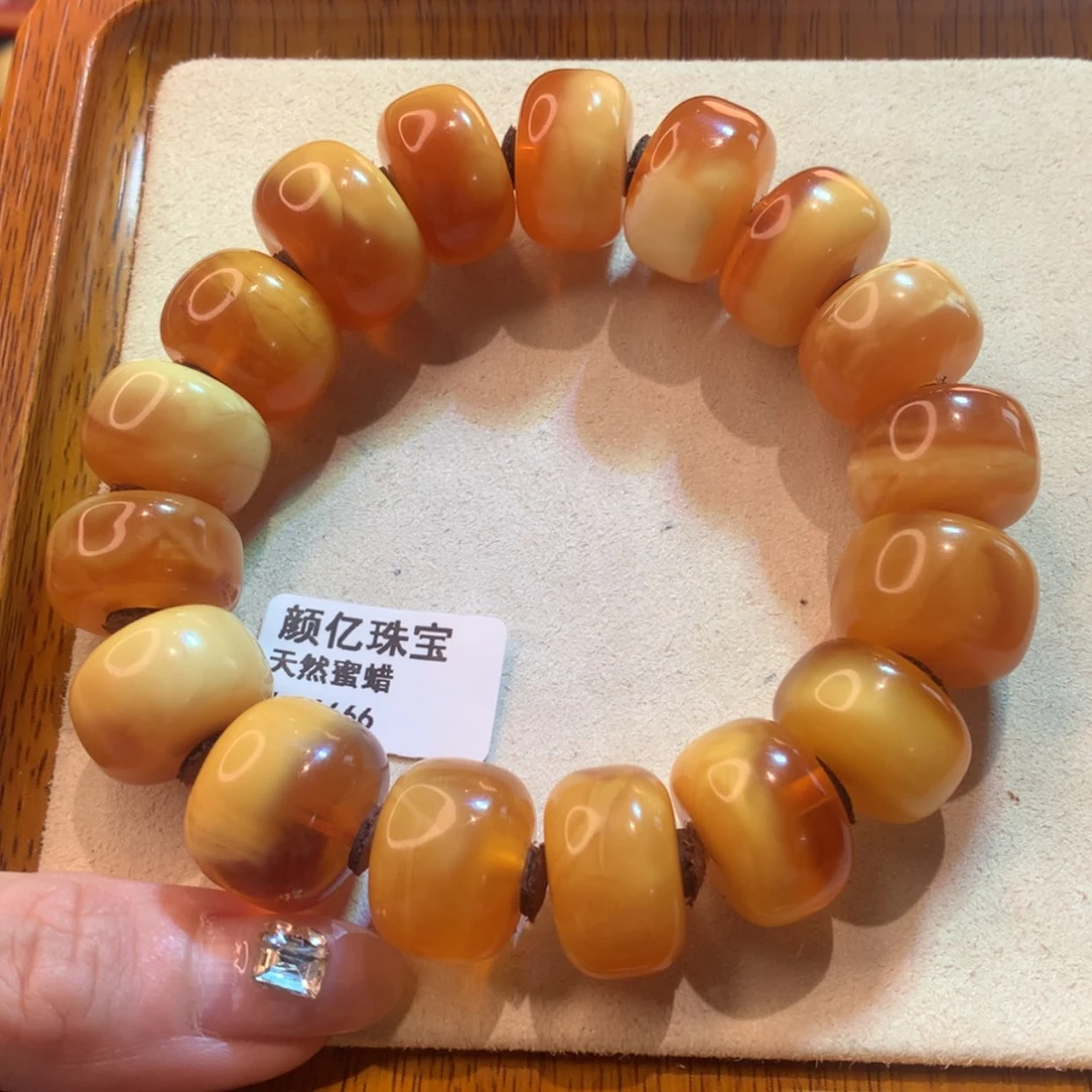 【闪购商品】蜜蜡手串未镶嵌蜜蜡手串