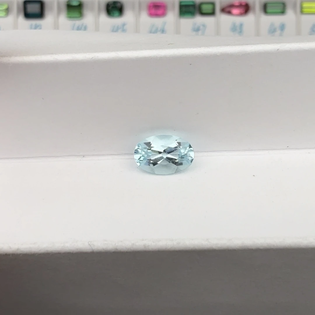 海蓝宝石裸石天然1.13克拉