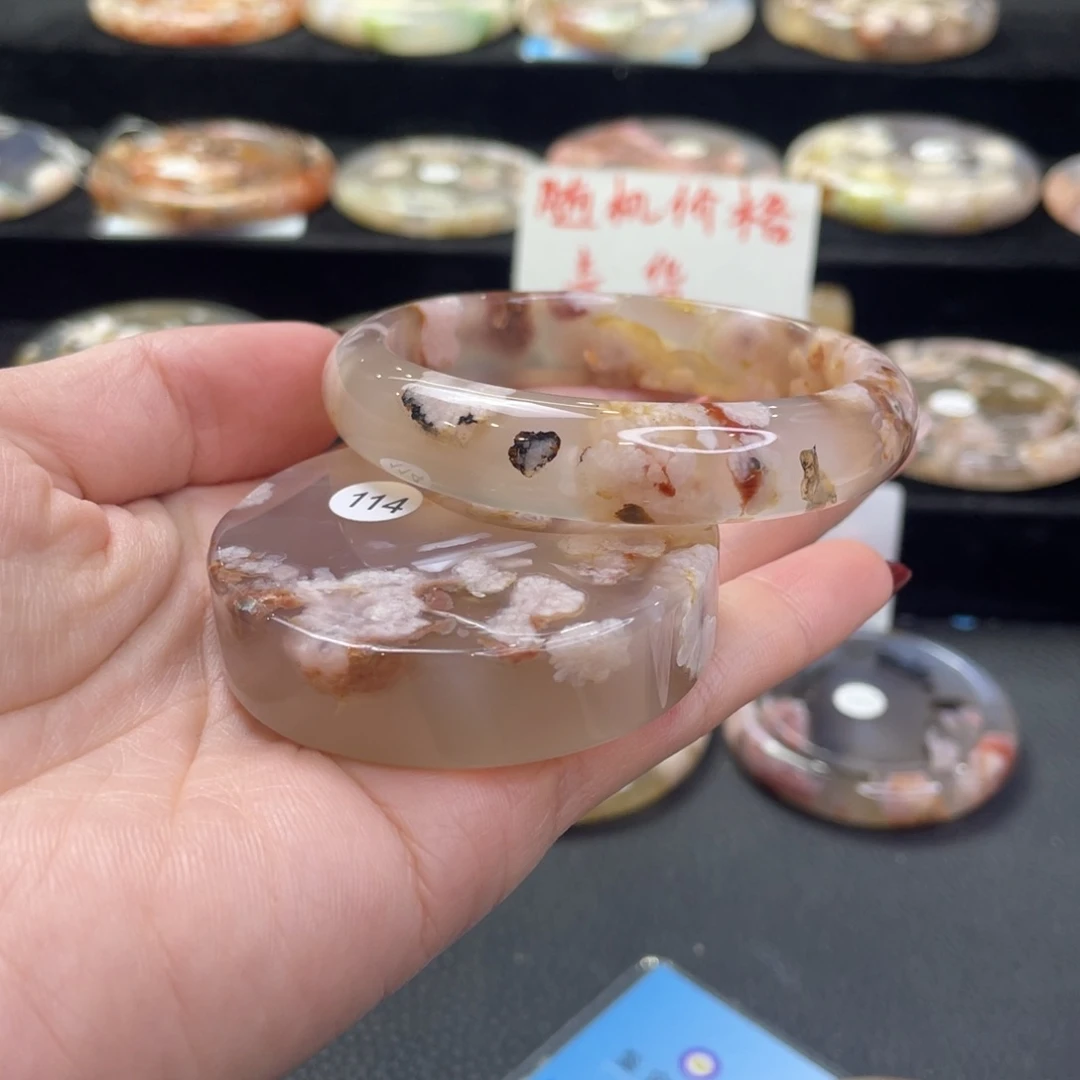 未镶嵌手镯石英质玉喂**~55/114