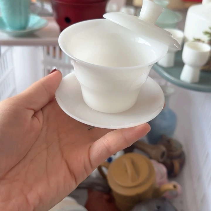 微瑕陶瓷茶具茶杯茶壶