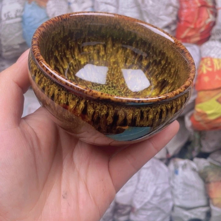 茶盏建窑建盏主人杯