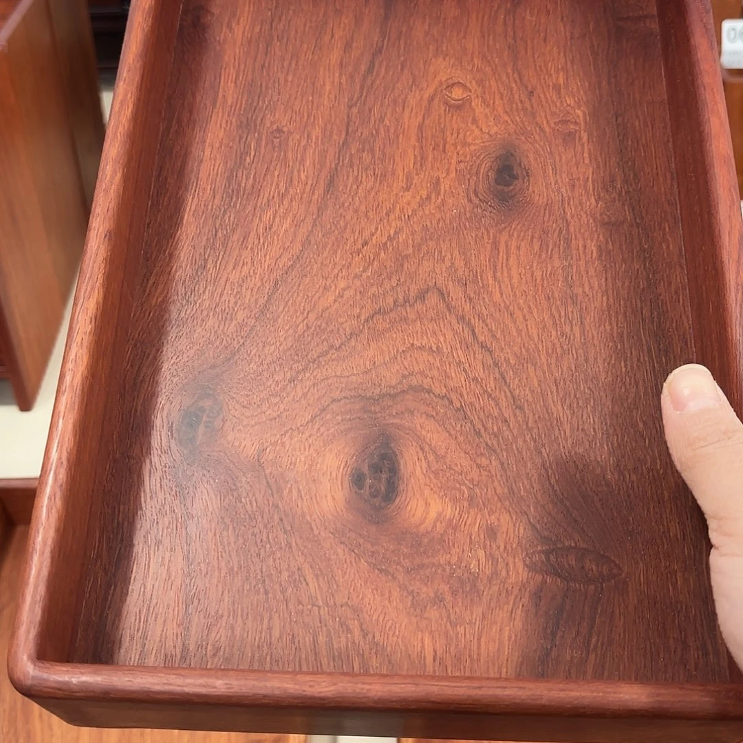 恰***年木木福利大果紫檀独板精品榫卯