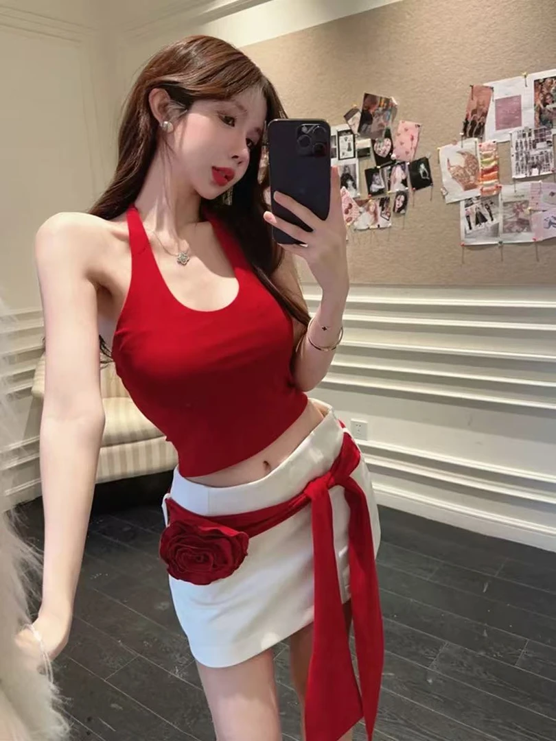 on 退还看好来拍韩系辣妹套装