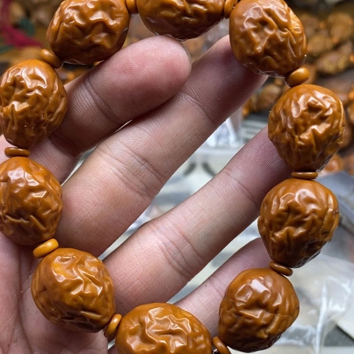 橄榄核手串/手链橄榄核雕工艺手串