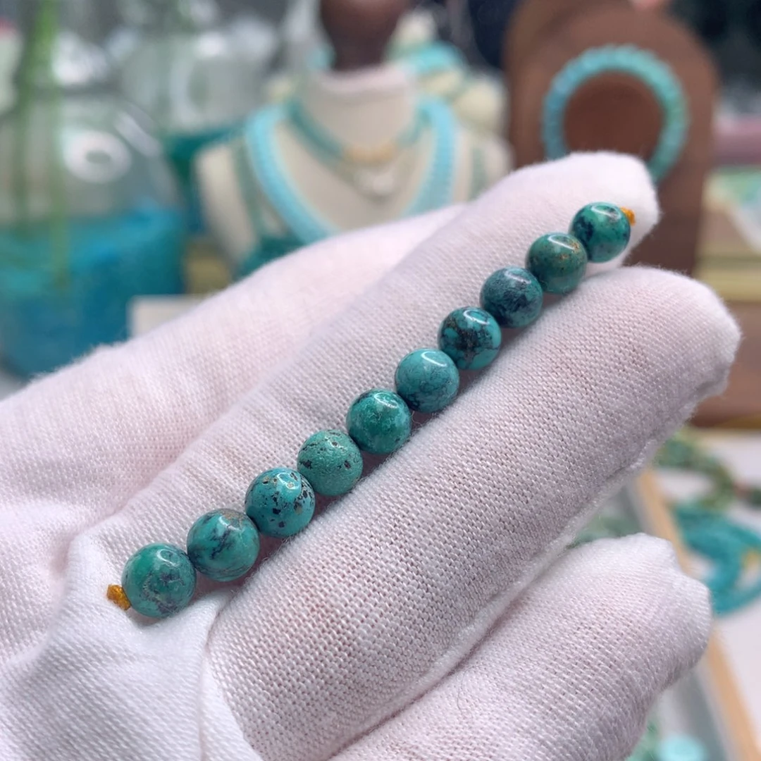 绿松石未镶嵌饰品