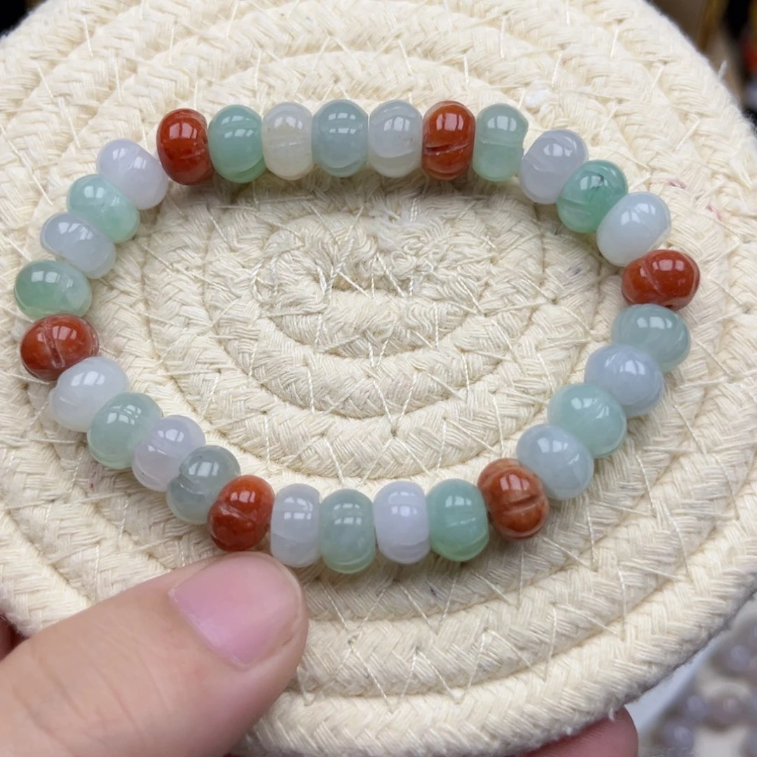未镶嵌手链翡翠翡翠