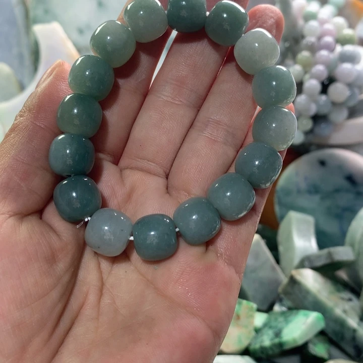 散珠翡翠天然翡翠料子7号