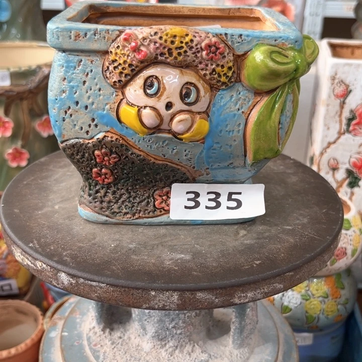 紫砂花盆粗陶材质多肉花盆