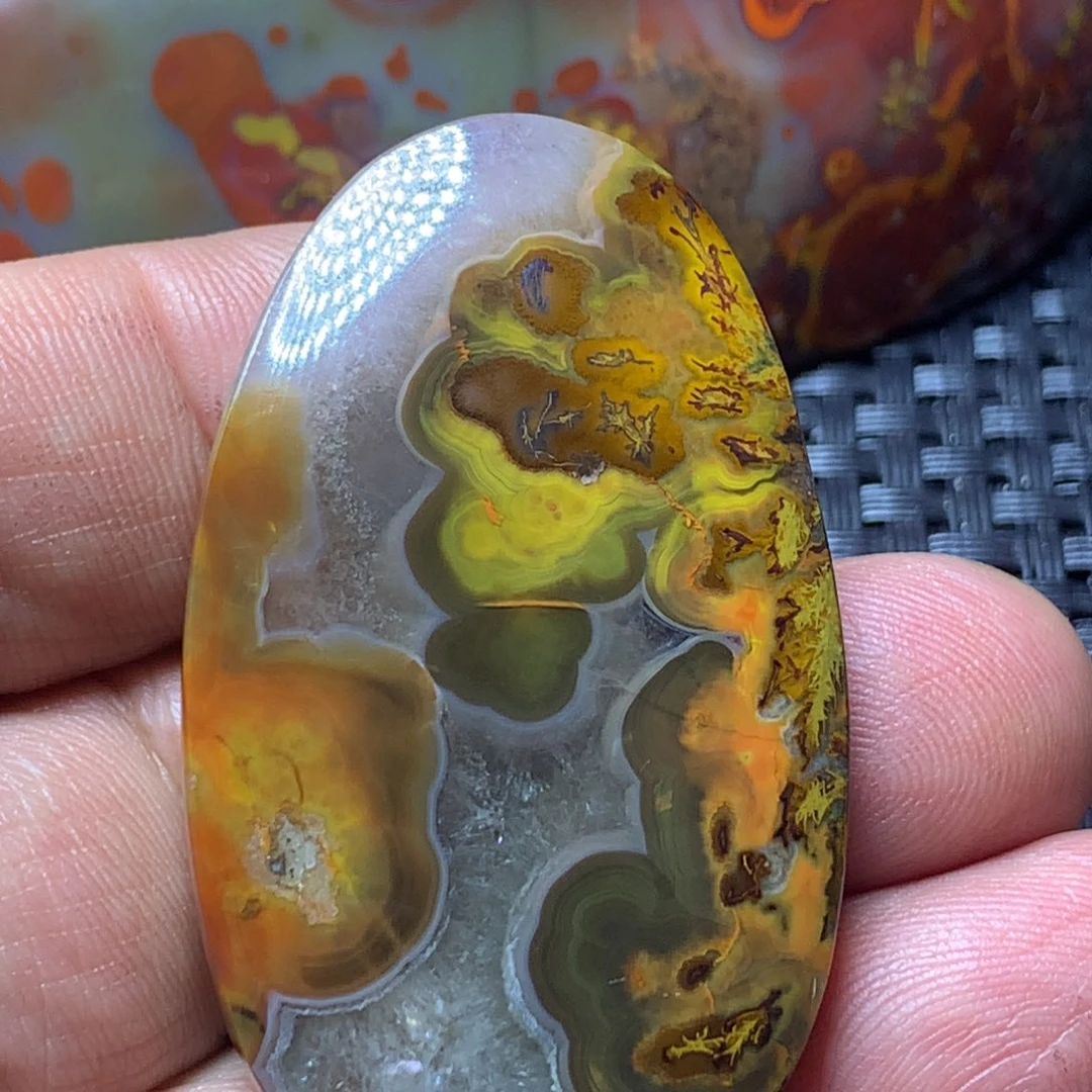 玛瑙/玉髓吊坠未镶嵌阿*