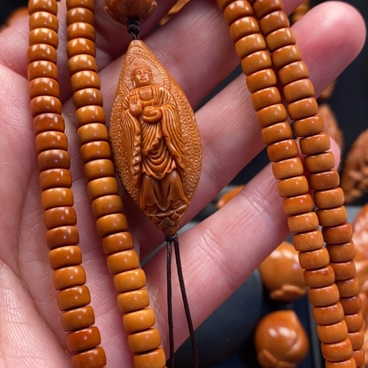 手串橄榄核如来脖挂