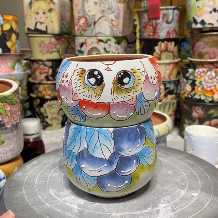 景德镇艺术手绘作品