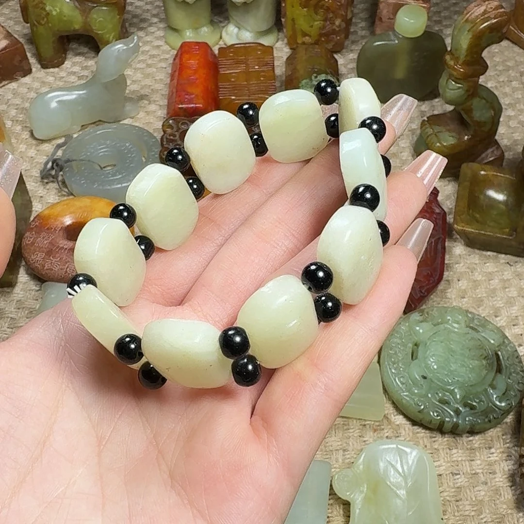 白玉菩提吊坠挂件