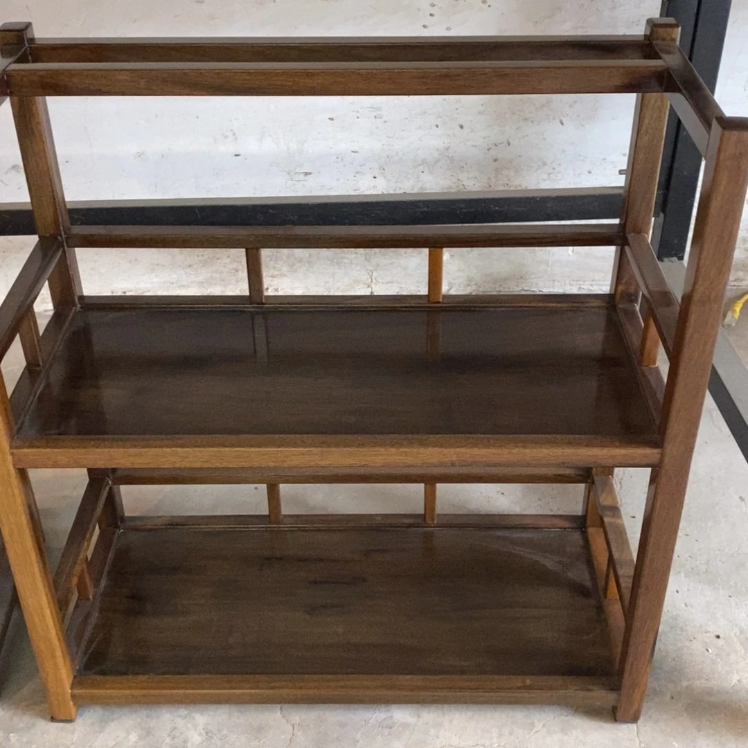 金丝楠秋*金丝楠木博古架