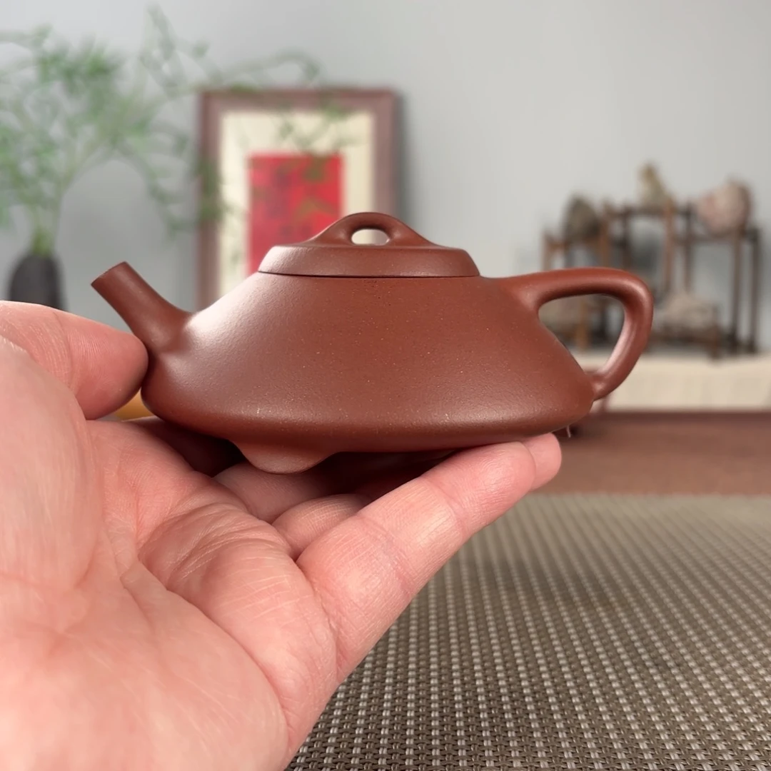 紫砂茶壶黄龙山原矿紫砂壶170
