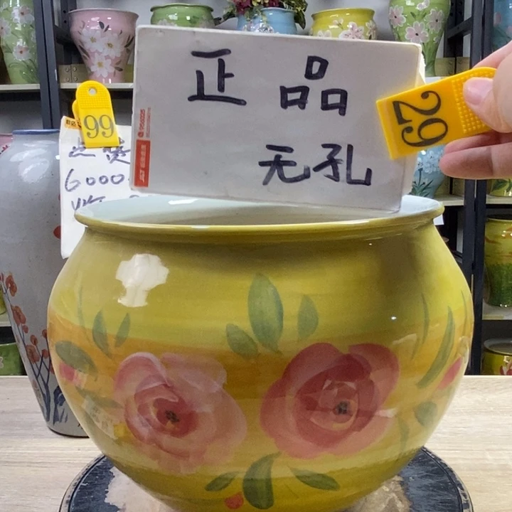 景德镇高温陶瓷花盆