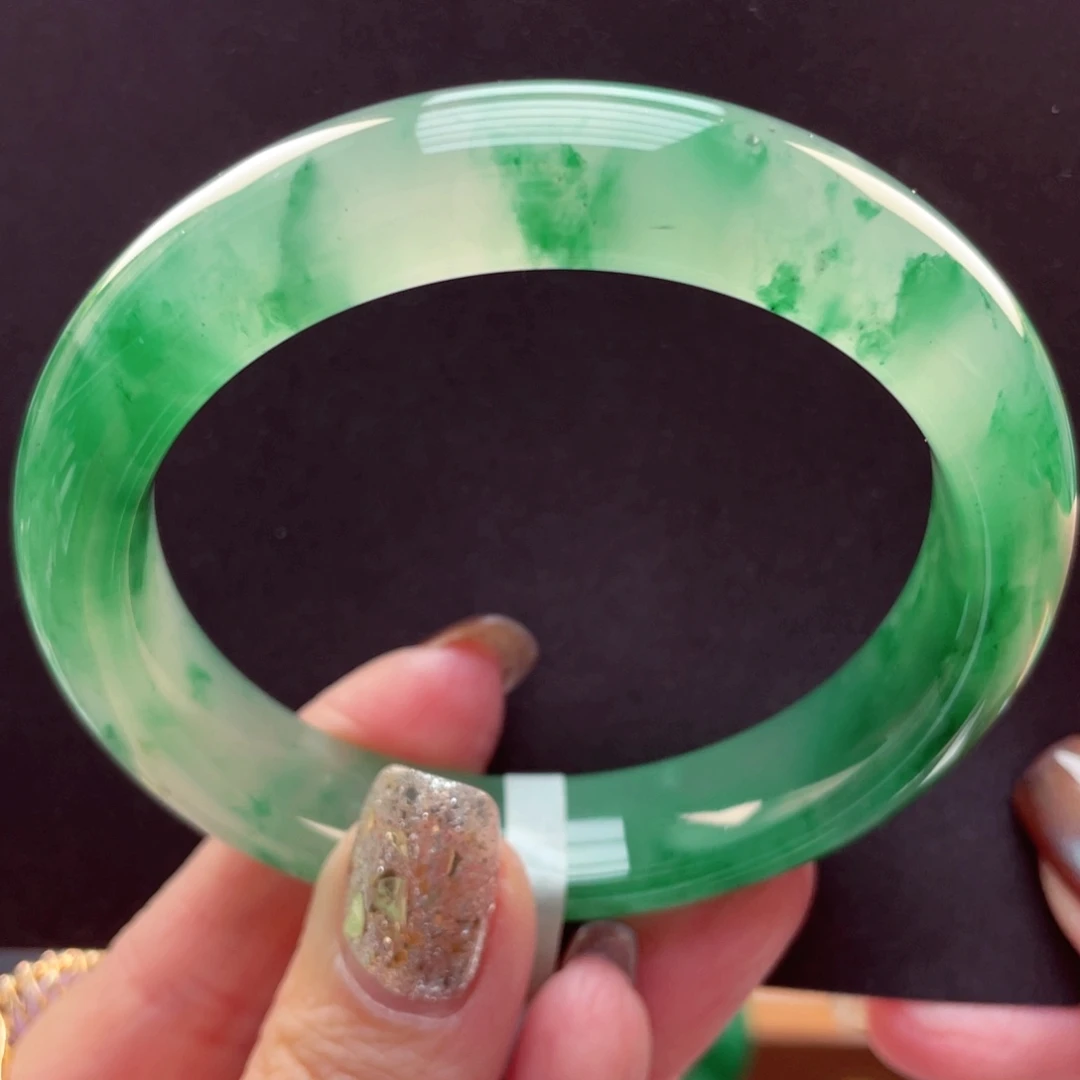 石英质玉未镶嵌手镯56-57