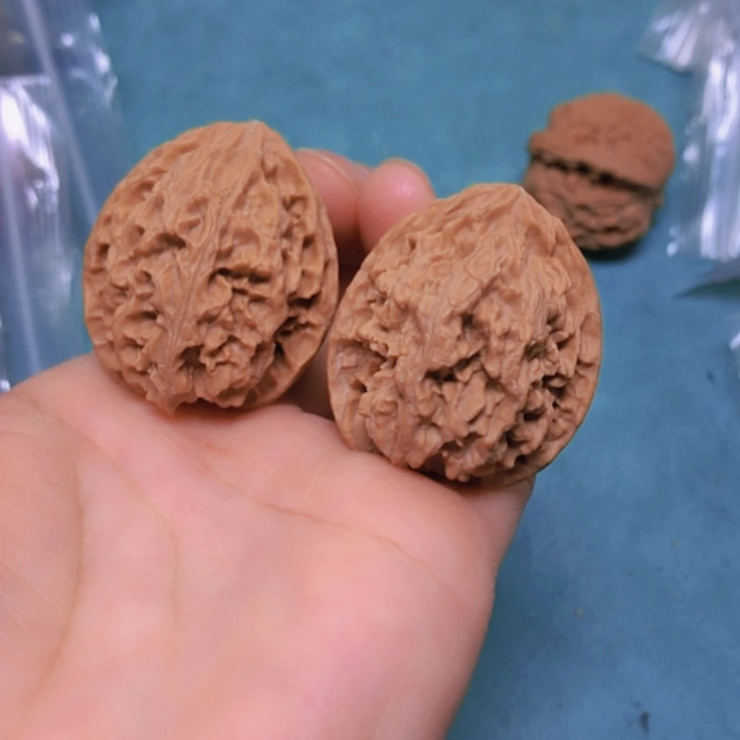 【闪购商品】摆件核桃33苹果磕边