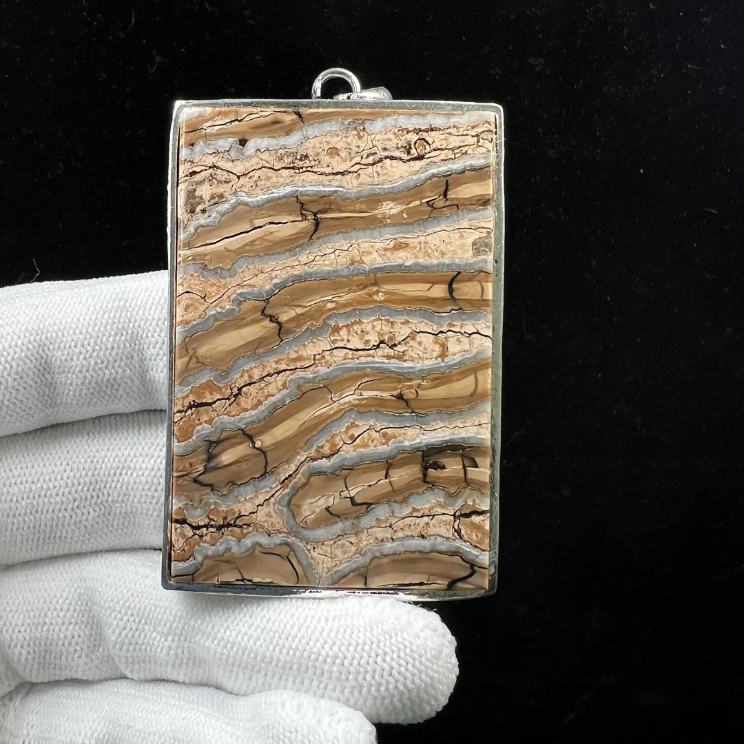 N1403天然猛犸牙 臼齿461无事牌 63g支持鉴定 假一罚四