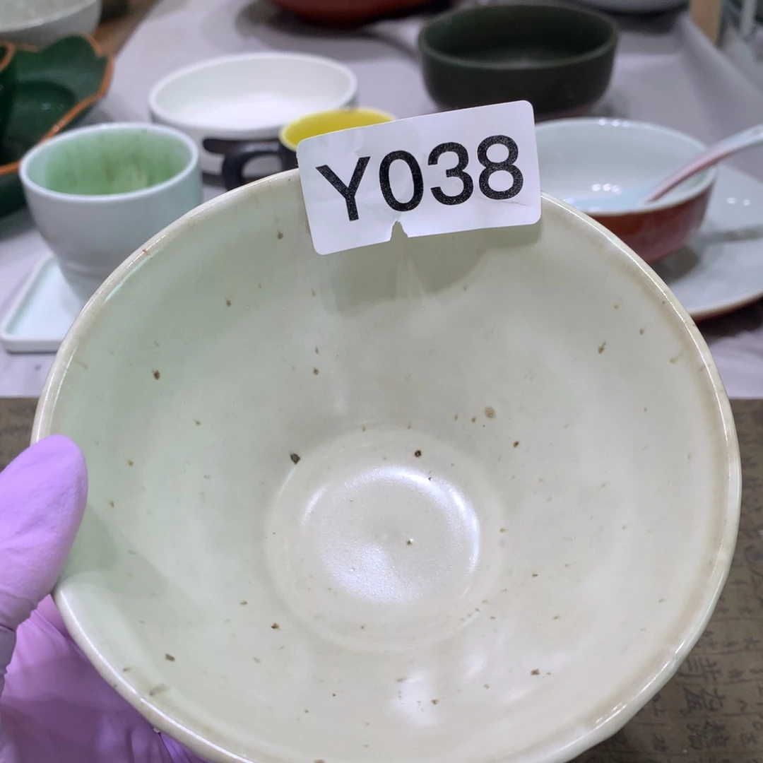 陶景德镇粗陶复古盘碗微瑕