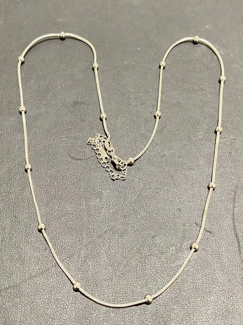 链子足银 收藏级轻奢时尚气质简约精致项链Fxk2332