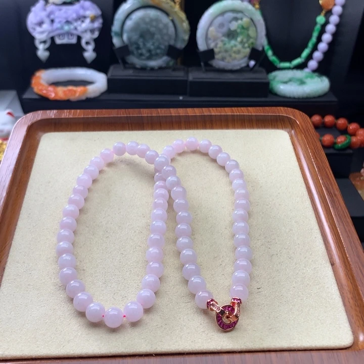翡翠项链未镶嵌翡翠项链