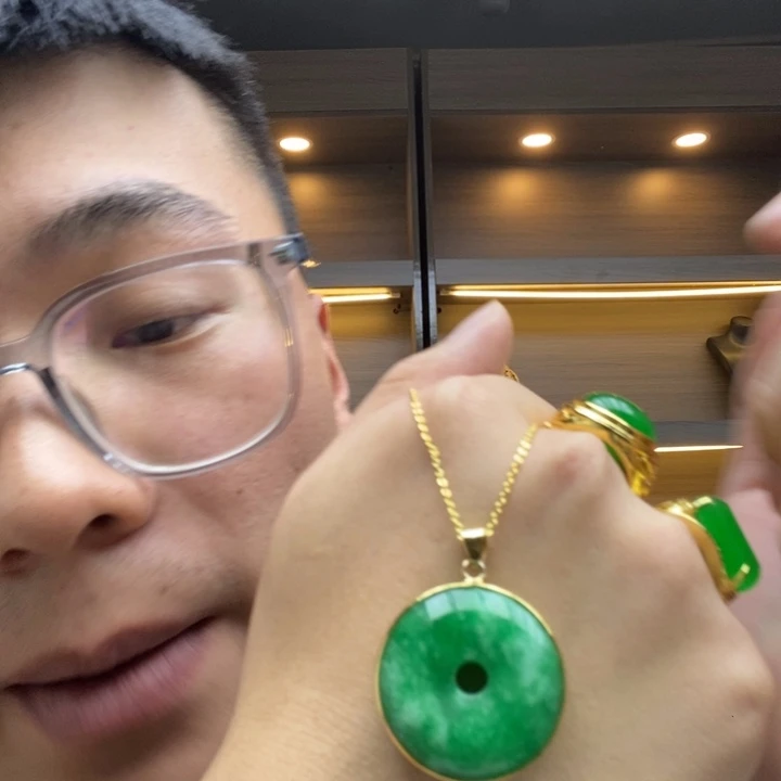 无合金高端时尚30平安扣