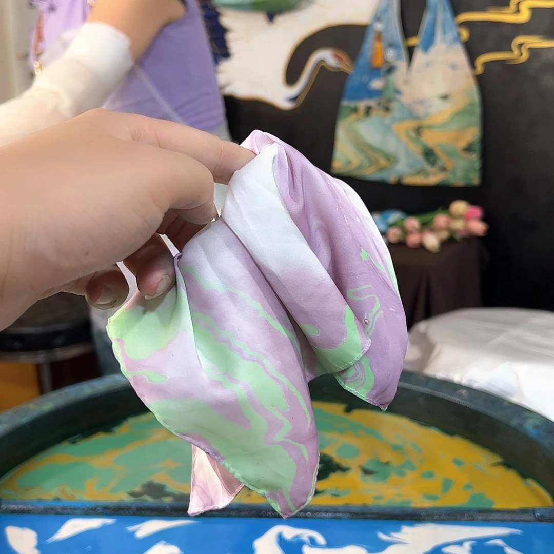 042缎面发圈手作饰品