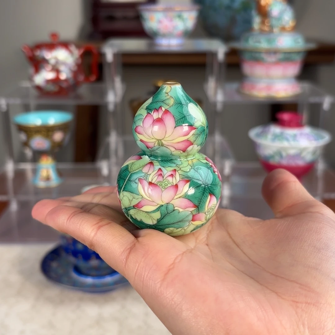 纯手工手绘 高端茶器