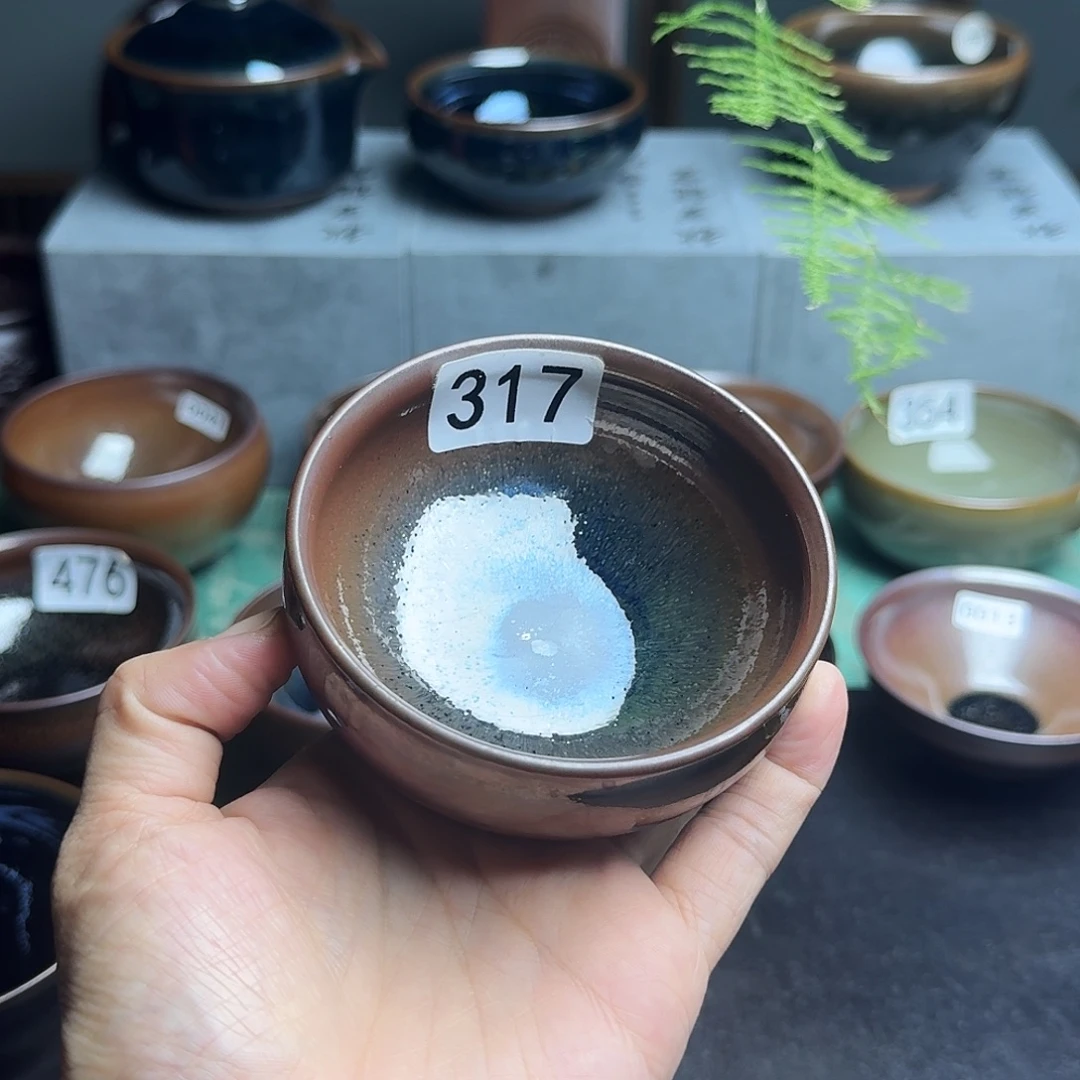 茶盏317 柴烧手工主人杯