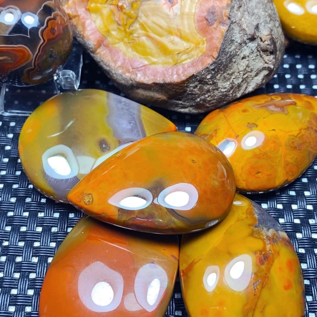 未镶嵌吊坠(不含链)玛瑙/玉髓塑**子