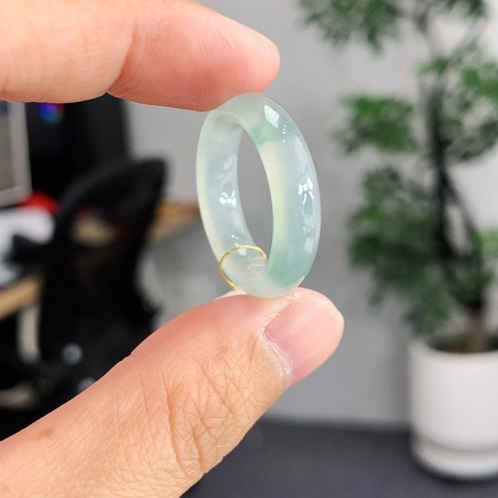 翡翠未镶嵌戒指19号