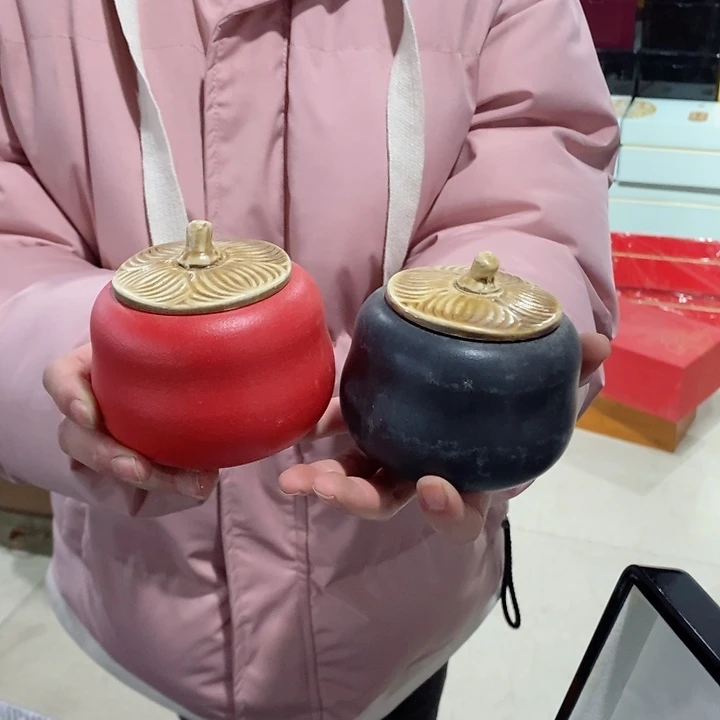 罐（不带礼盒）陶瓷茶叶罐