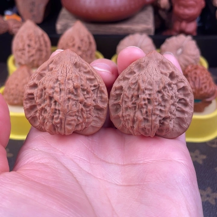 吊坠文玩核桃朱雀41