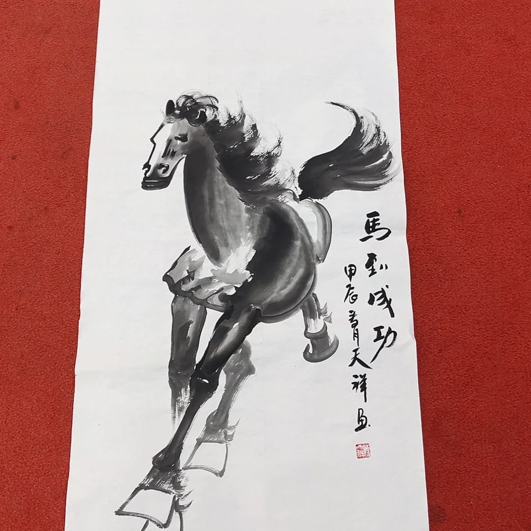 国画手绘国画作品