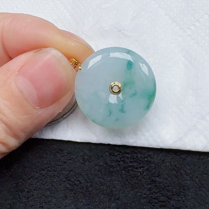 翡翠未镶嵌吊坠(不含链)翡翠