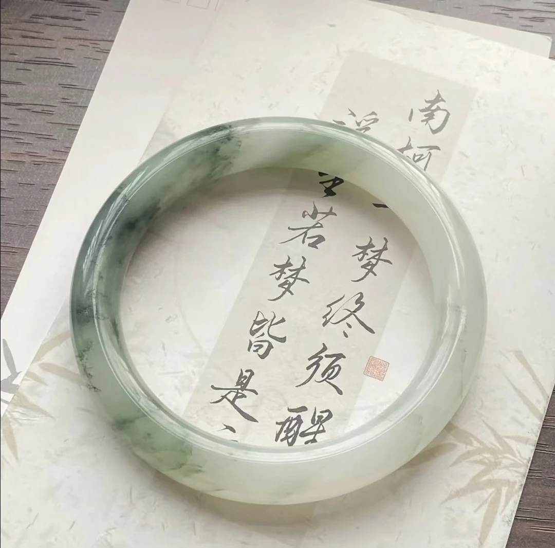天然玉石手镯 多样发一【备注圈口】
