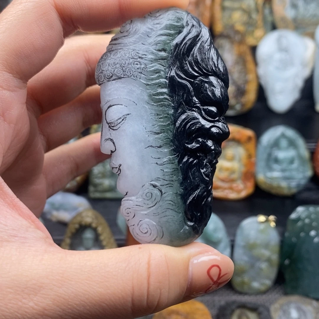 定制翡翠未镶嵌定制挂件专属链接