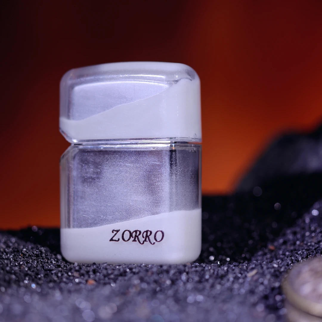【火机云仓】ZORRO白-夜光流沙防风煤油打火机