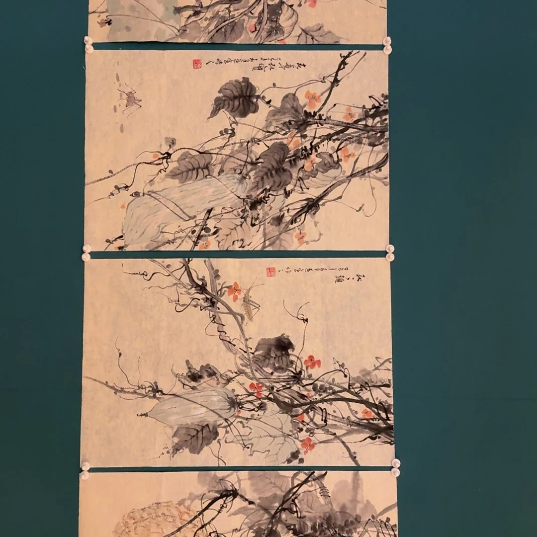 国画董老师作品画作