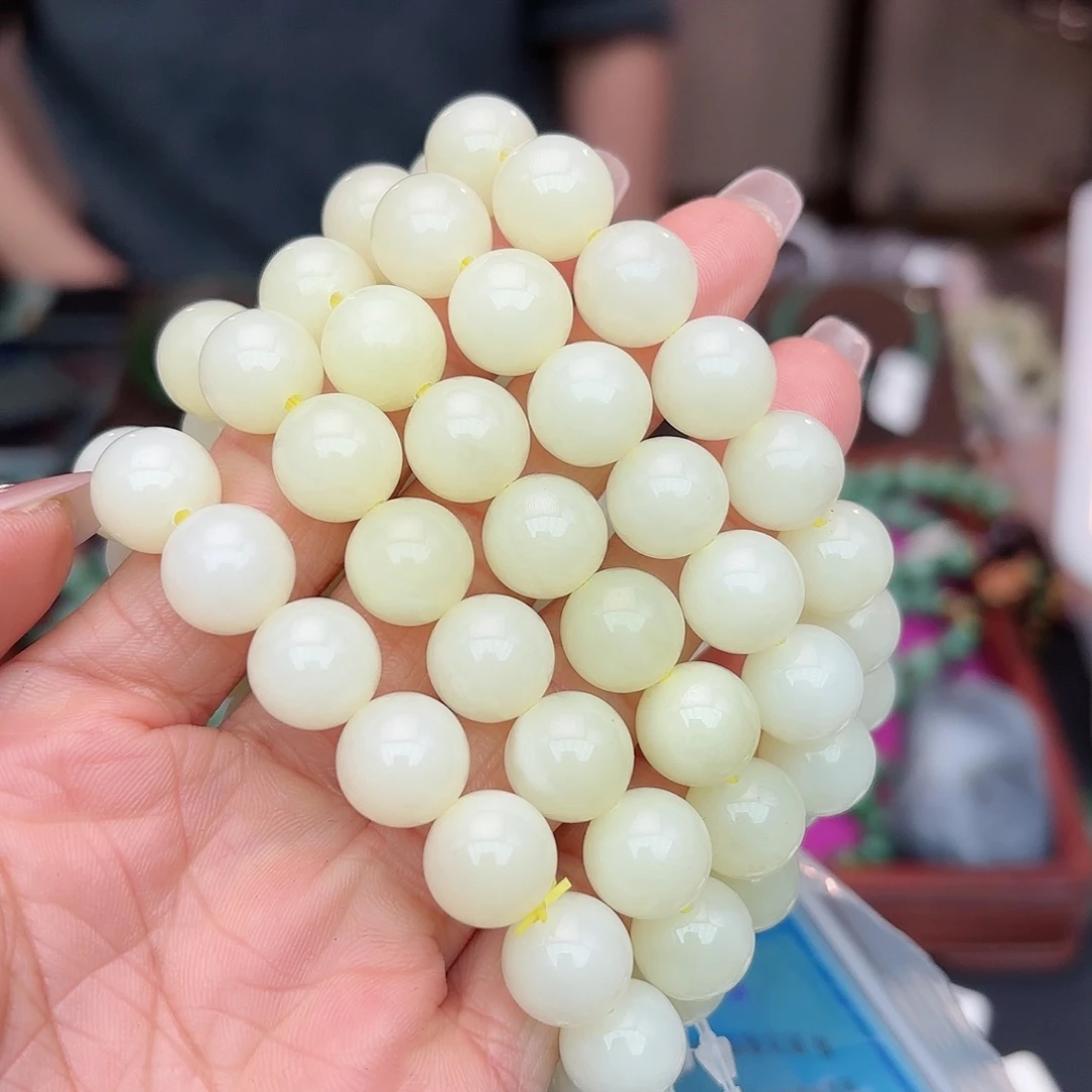 和田玉手链拍一发一多样性未镶嵌