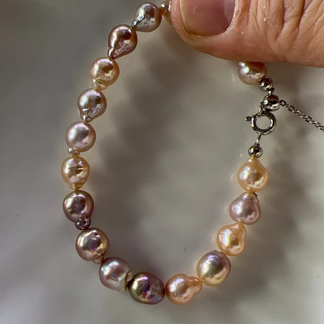 合金手绳淡水珍珠266