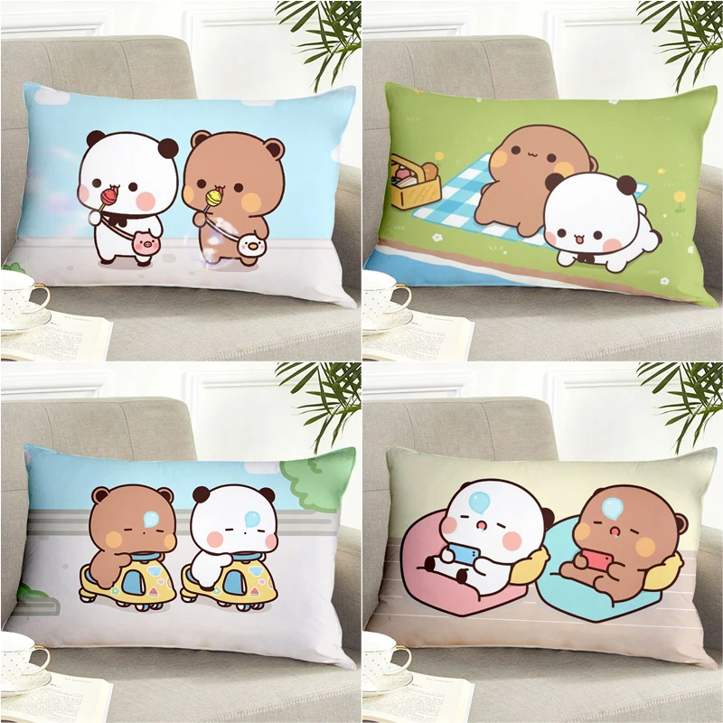 一二和布布抱枕套卡通动漫靠垫学生卧室宿舍床头靠枕送朋友礼物