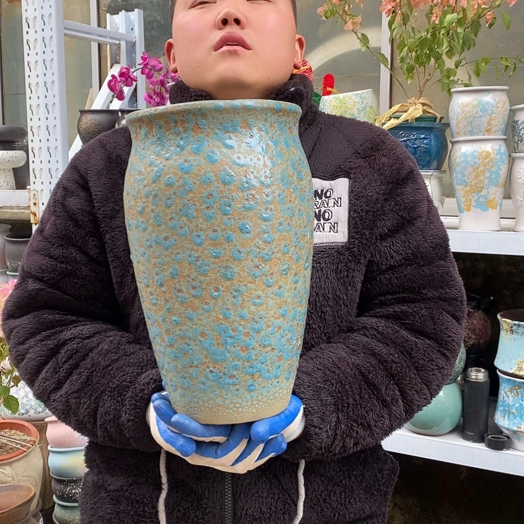 花盆紫砂口19高33正品