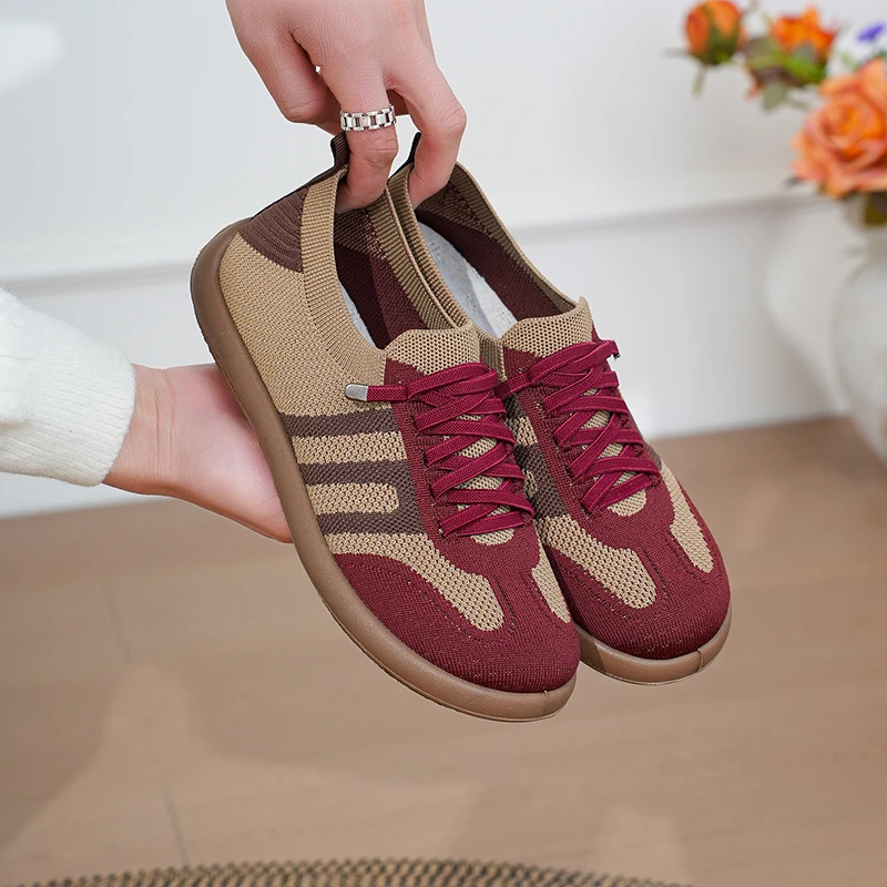 2025春季新款北京布鞋爆款时尚软底防滑妈妈轻便舒适德训