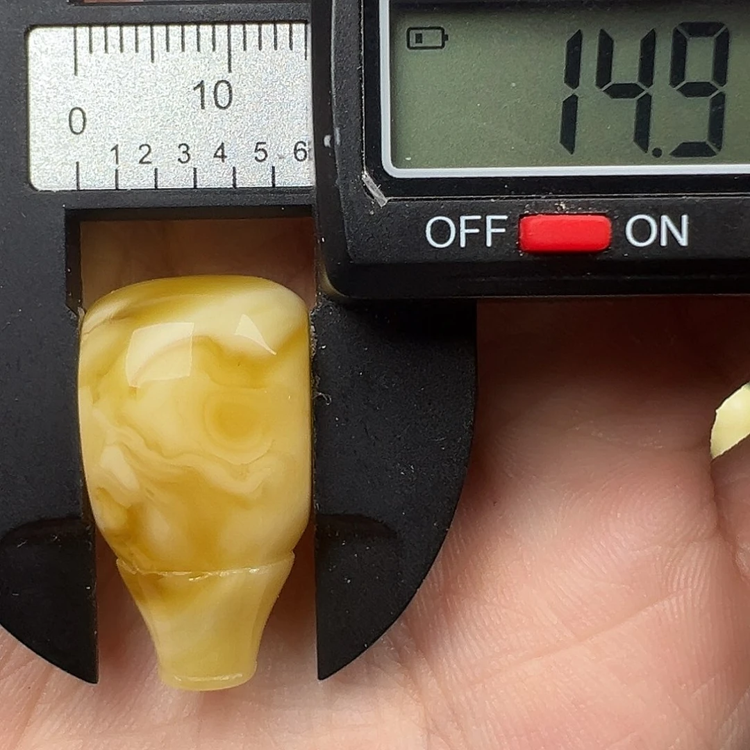 蜜蜡未镶嵌吊坠(不含链)微瑕慎拍