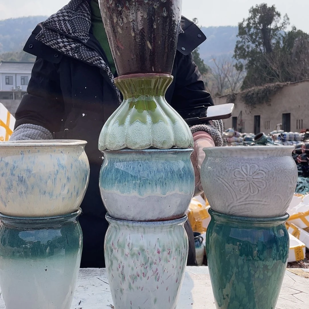 紫砂花盆王嫂花盆直播0306-492框