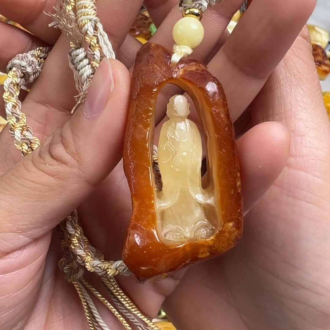 蜜蜡未镶嵌裸石蜜蜡